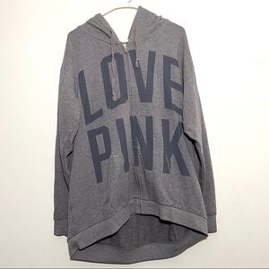 Victoria’s Secret Pink Oversized Full ZIP Hoodie